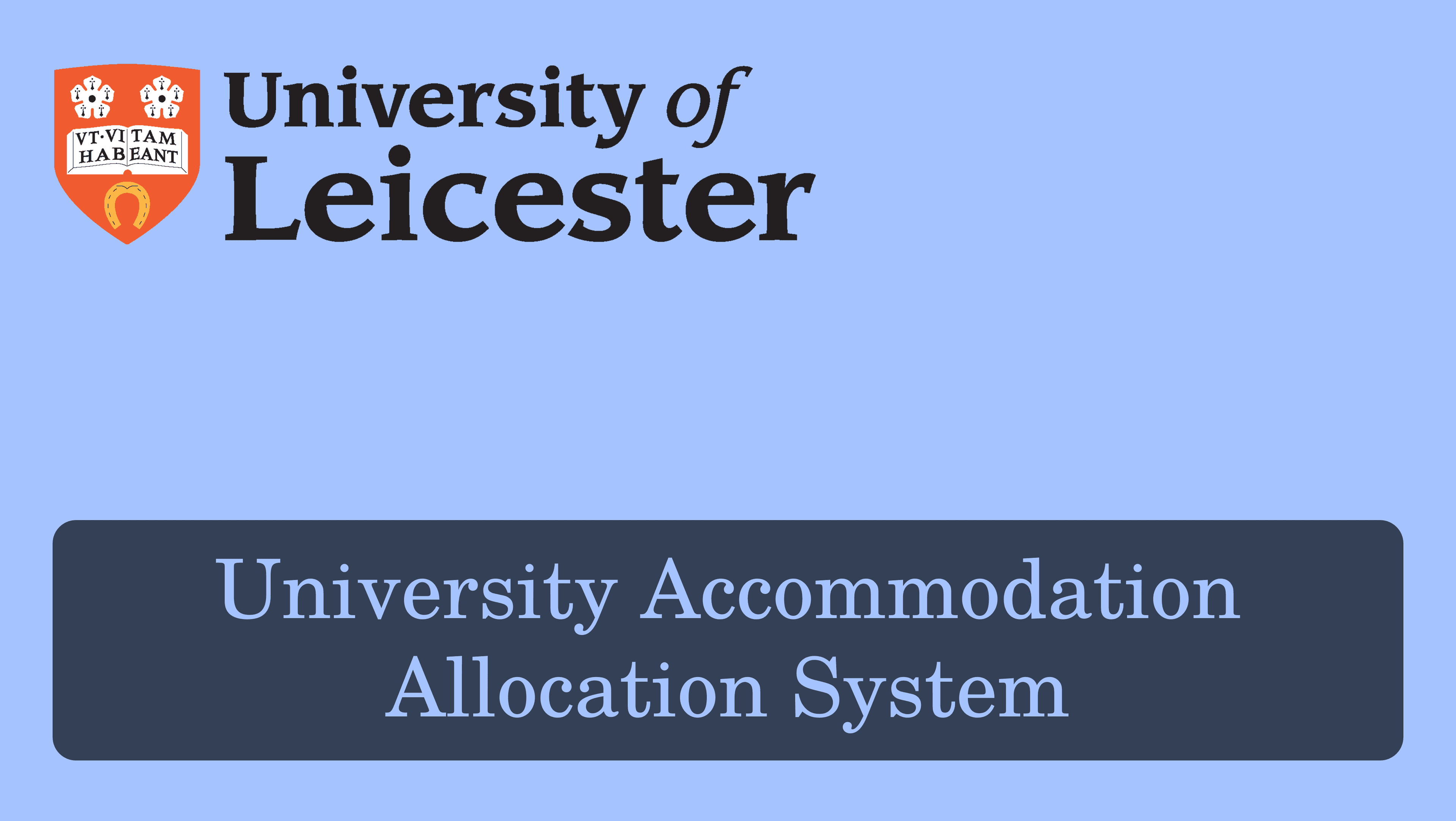 Final Year Project: University Accommodation Allocation System